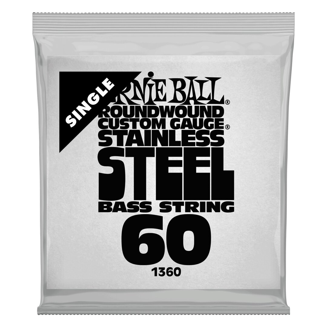 Ernie Ball .060 Stainless Steel Electric Bass String Single