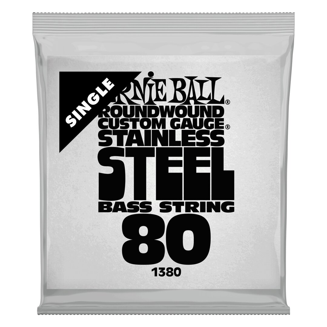 Ernie Ball .080 Stainless Steel Electric Bass String Single
