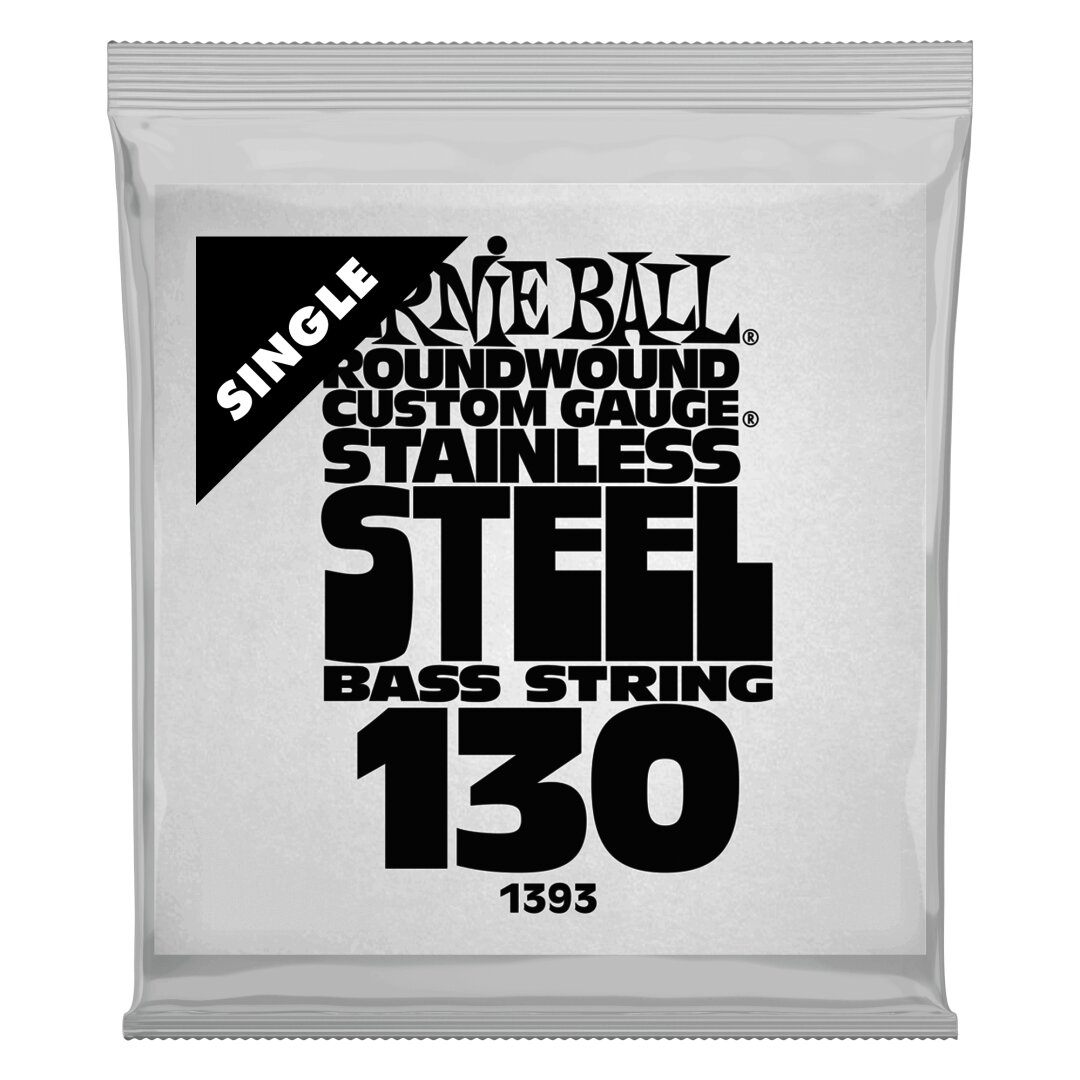 Ernie Ball .130 Stainless Steel Electric Bass String Single