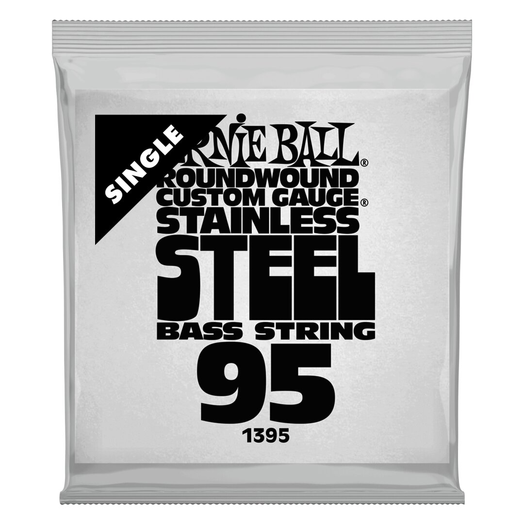 Ernie Ball .095 Stainless Steel Electric Bass String Single