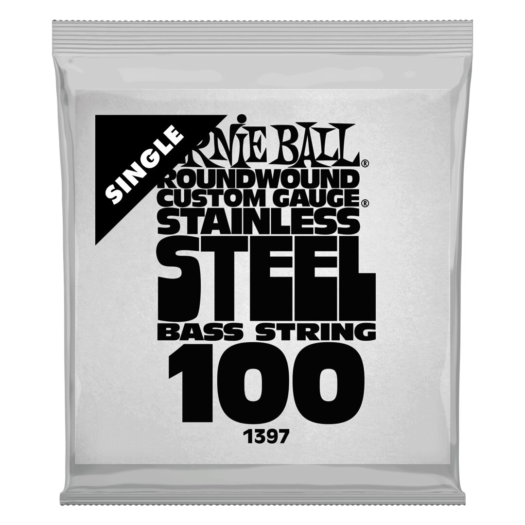 Ernie Ball .100 Stainless Steel Electric Bass String Single