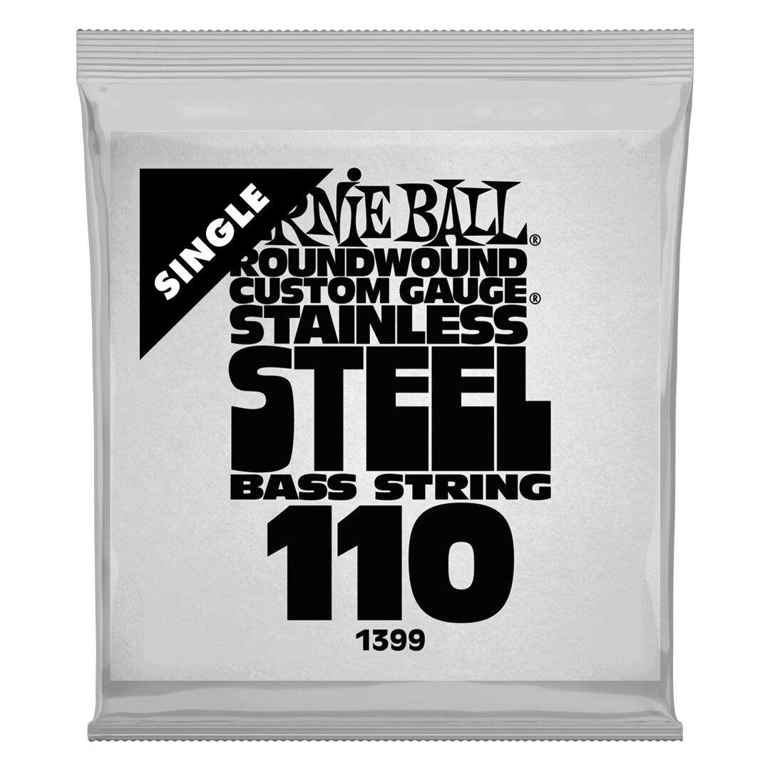Ernie Ball .110 Stainless Steel Electric Bass String Single