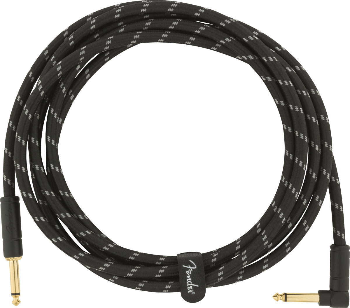 FENDER FENDER 10' FESTIVAL INSTRUMENT CABLE, BLUE DREAM, RIGHT ANGLE