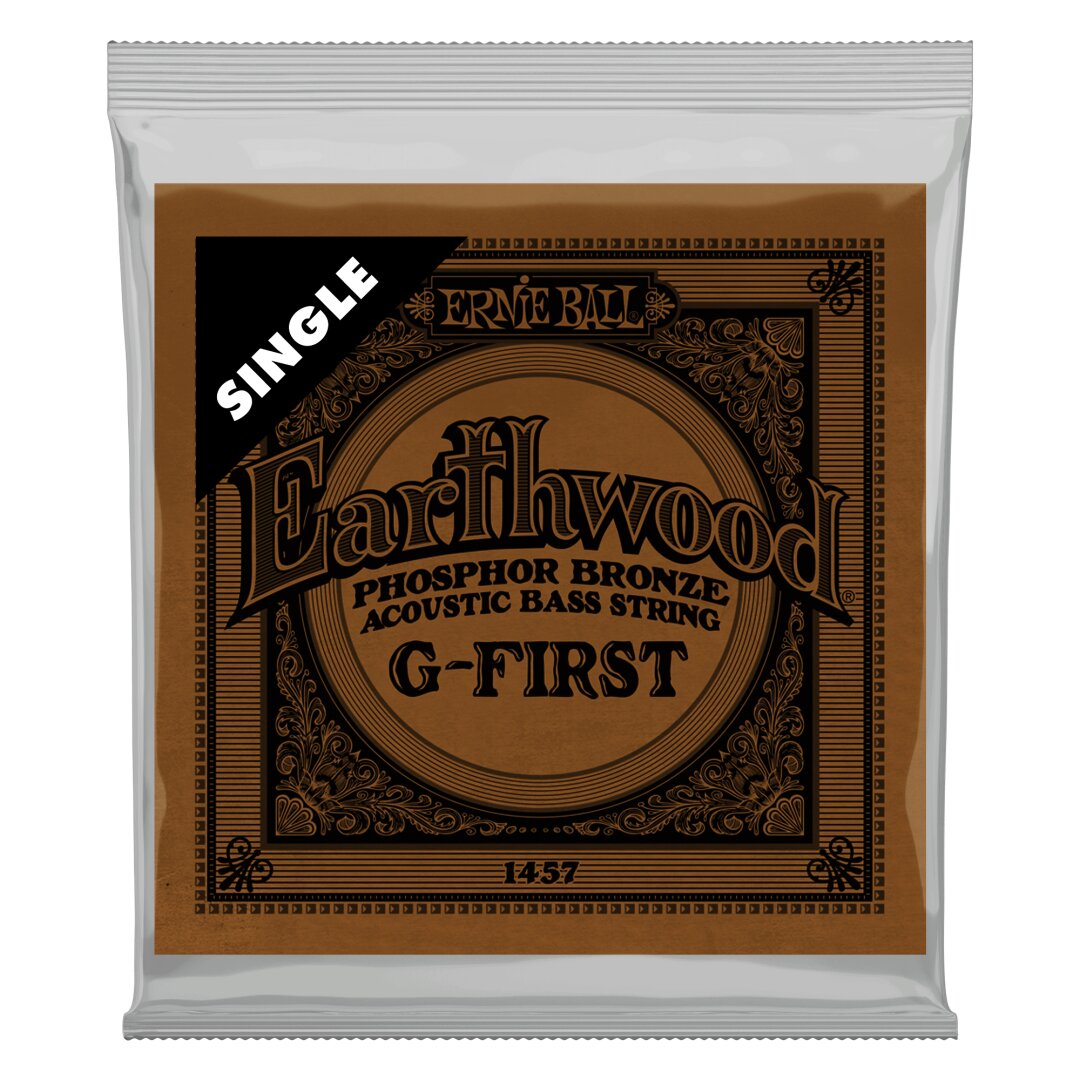 Ernie Ball .045 Earthwood Phosphor Bronze Acoustic Bass String Single