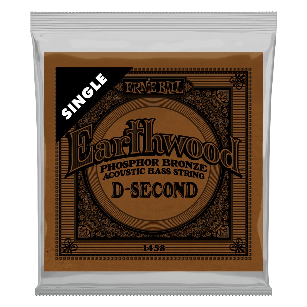 Ernie Ball .055 Earthwood Phosphor Bronze Acoustic Bass String Single