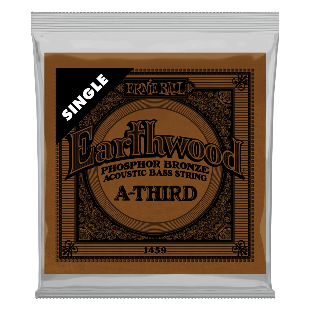 Ernie Ball .080 Earthwood Phosphor Bronze Acoustic Bass String Single