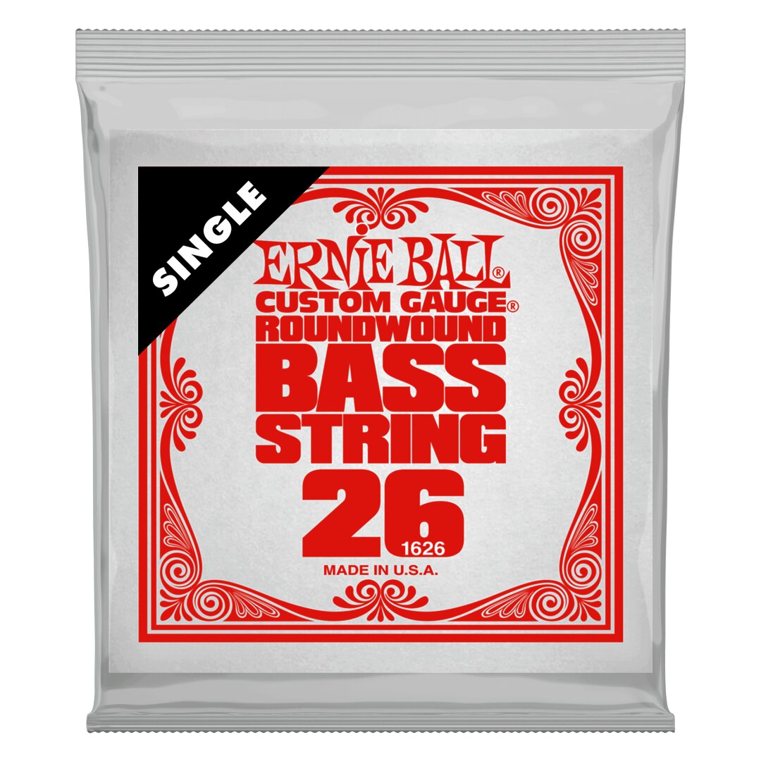 Ernie Ball .026 Nickel Wound Electric Bass String Single