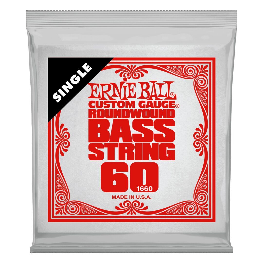 Ernie Ball .060 Nickel Wound Electric Bass String Single