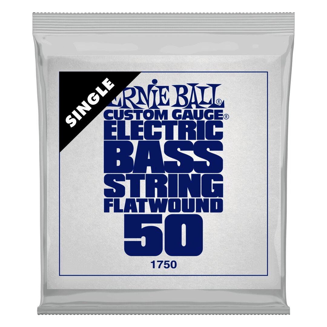 Ernie Ball .050 Flatwound Electric Bass String Single