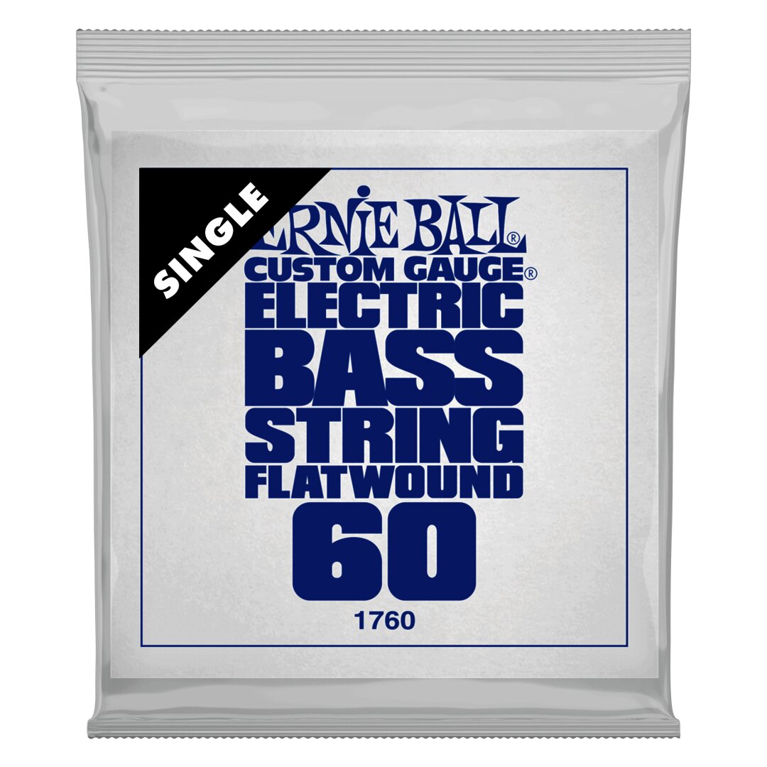 Ernie Ball .060 Flatwound Electric Bass String Single
