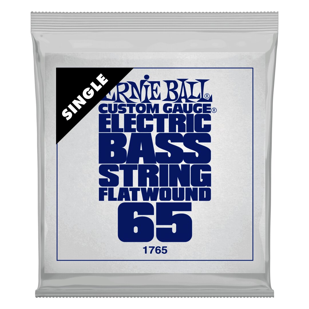 Ernie Ball .065 Flatwound Electric Bass String Single