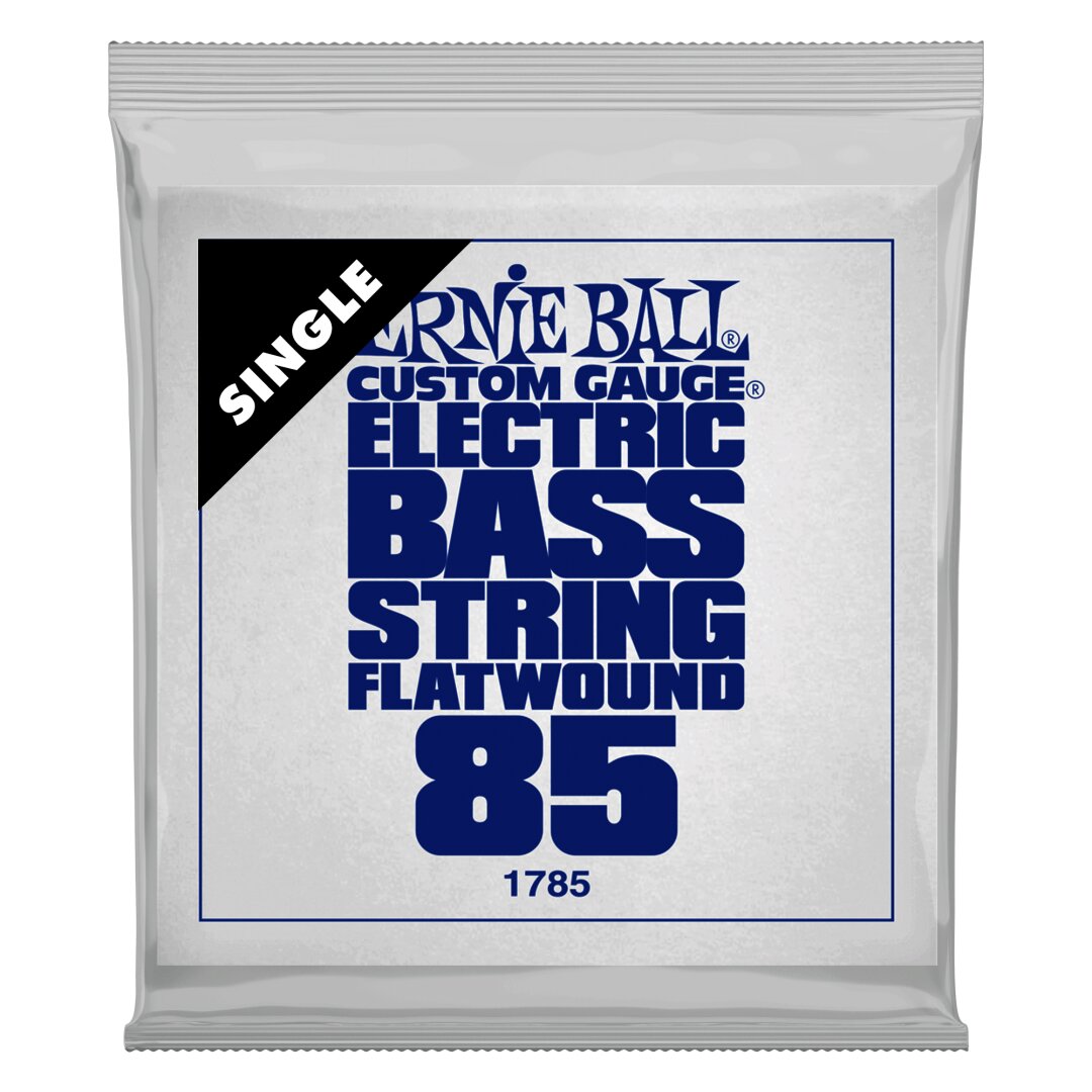 Ernie Ball .085 Flatwound Electric Bass String Single
