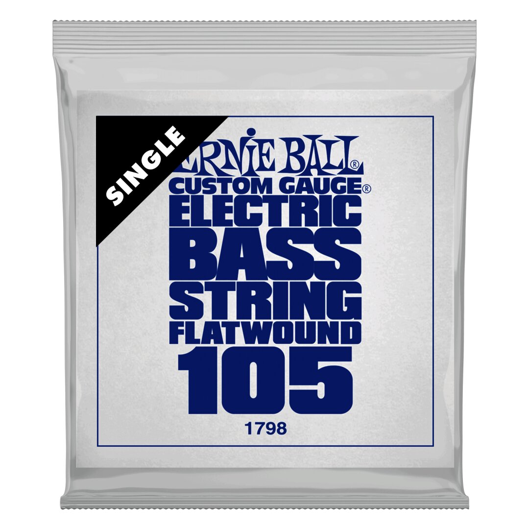 Ernie Ball .105 Flatwound Electric Bass String Single