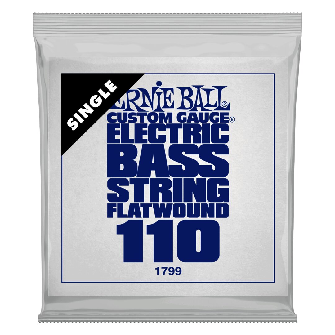 Ernie Ball .110 Flatwound Electric Bass String Single