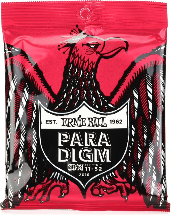 Ernie Ball Ernie Ball 2016 Burly Slinky Paradigm Electric Guitar Strings - .011-.