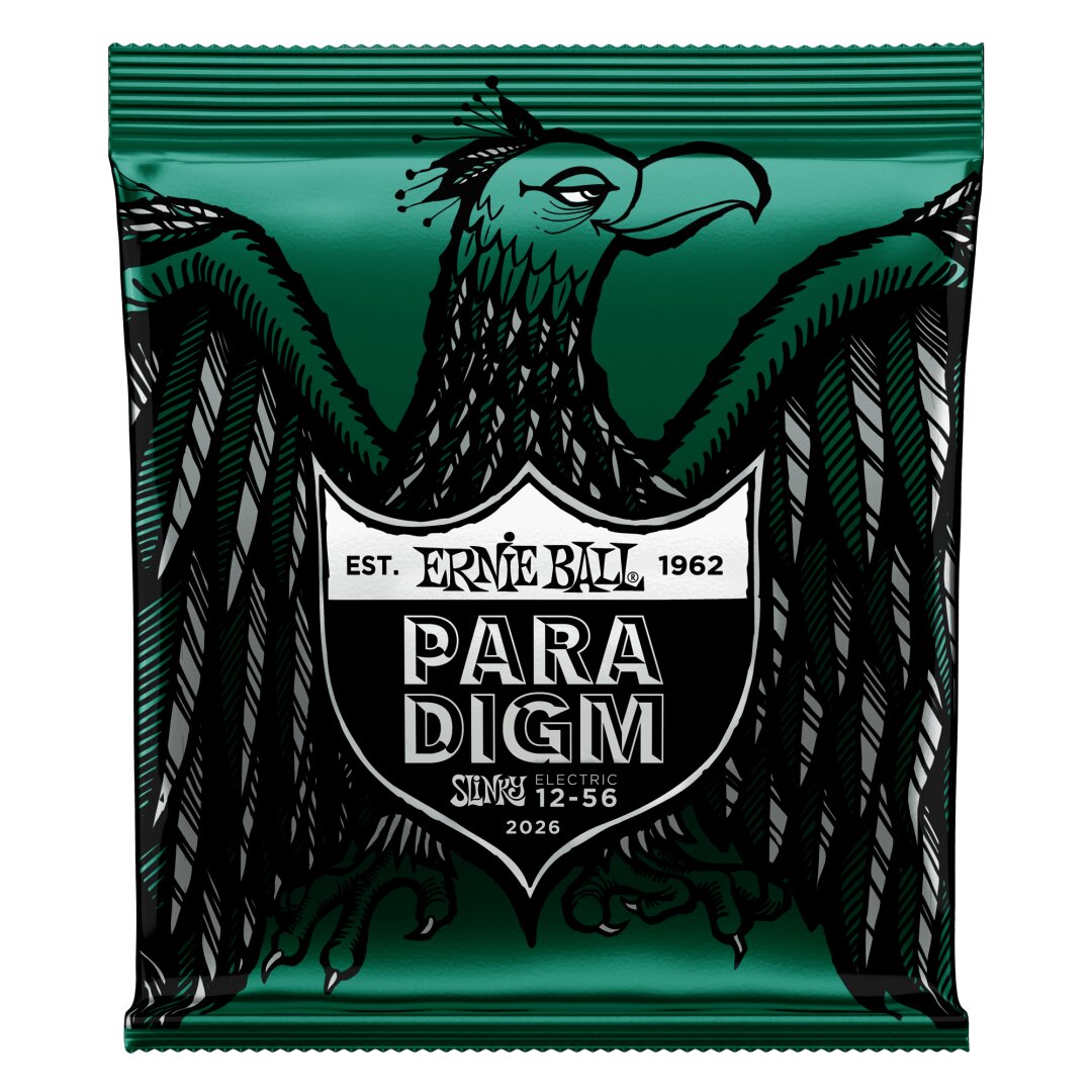 Ernie Ball Not Even Slinky Paradigm Electric Guitar Strings - 12-56 Gauge