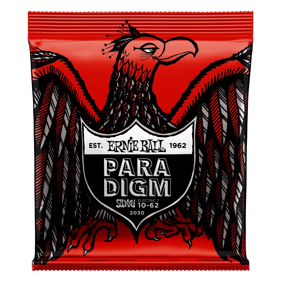 Ernie Ball Skinny Top Heavy Bottom Slinky Paradigm 7-String Electric Guitar Strin
