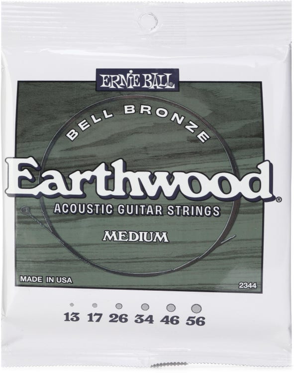 Ernie Ball Ernie Ball Earthwood Bell Bronze Acoustic Guitar Strings - .013-.056 M