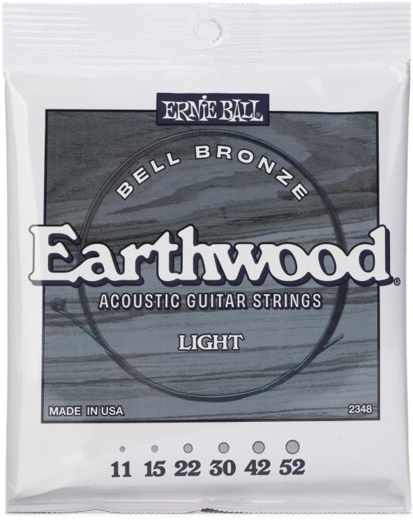 Ernie Ball Ernie Ball Earthwood Bell Bronze Acoustic Guitar Strings - .011-.052 L
