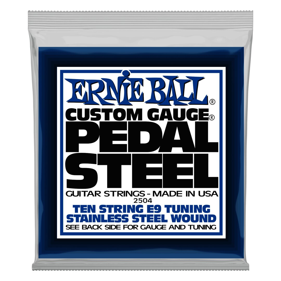 Ernie Ball Pedal Steel 10-String E9 Tuning Stainless Steel Wound Electric Guitar