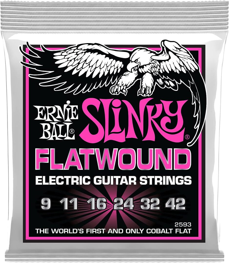 Ernie Ball Ernie Ball Super Slinky Flatwound Electric Guitar Strings 9-42 Gauge (