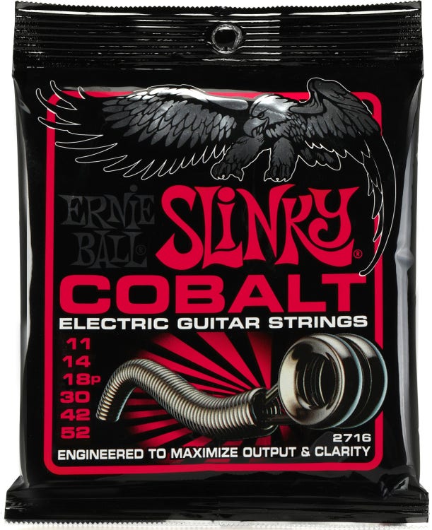 Ernie Ball Ernie Ball 2716 Burly Slinky Cobalt Electric Guitar Strings - .011-.05