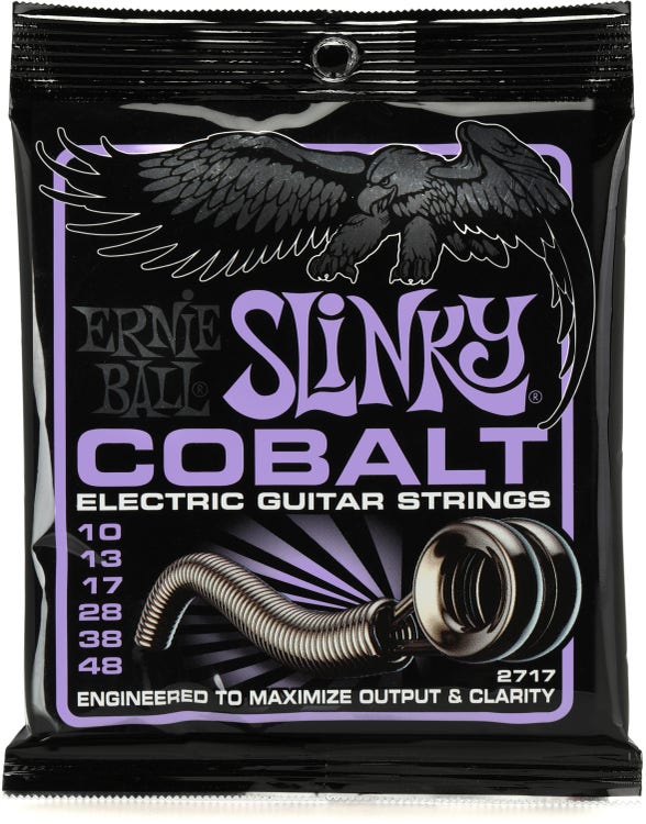 Ernie Ball Ernie Ball 2717 Ultra Slinky Cobalt Electric Guitar Strings - .010-.04