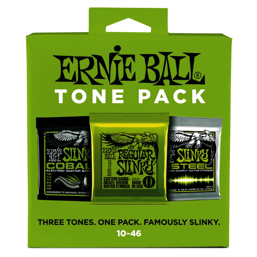 Ernie Ball Regular Slinky Electric Tone Pack - 10-46 Gauge