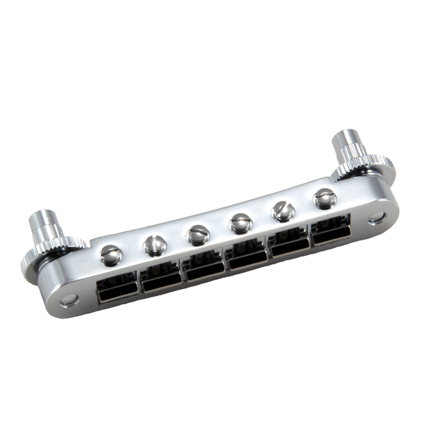 GROVER GROVER TUNE-O-MATIC GUITAR BRIDGE CHROME (UNNOTCHED)