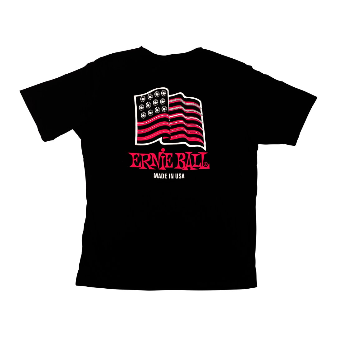 Ernie Ball USA Ball End Flag T-shirt XXL