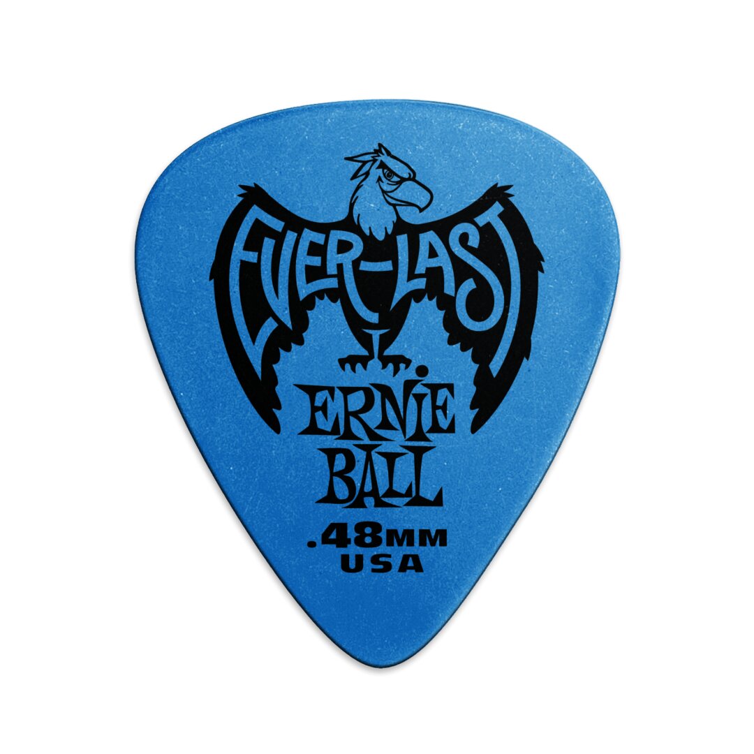 Ernie Ball .48mm Blue Everlast Picks 12-pack