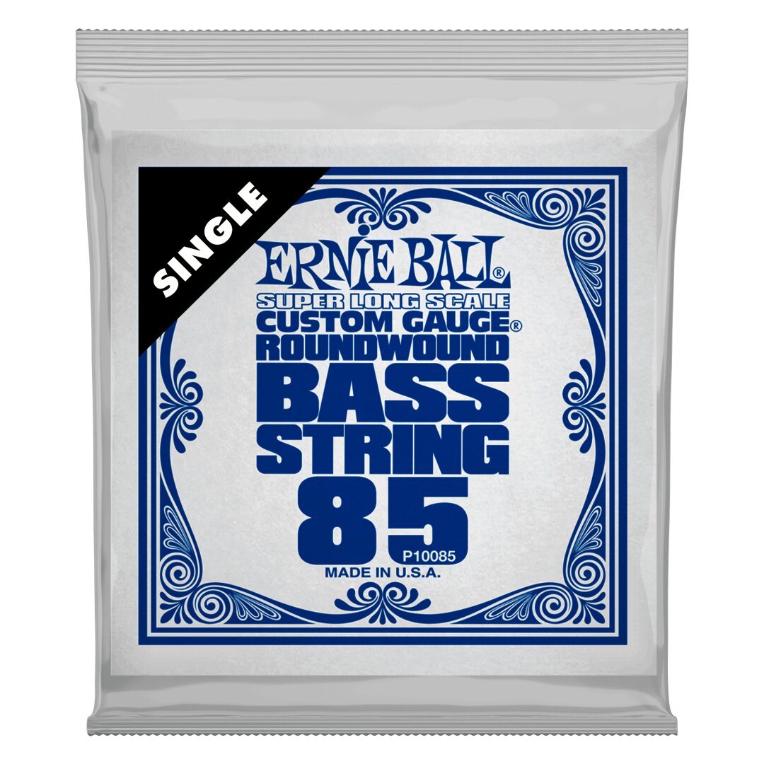 Ernie Ball .085 Super Long Scale Nickel Wound Electric Bass String Single