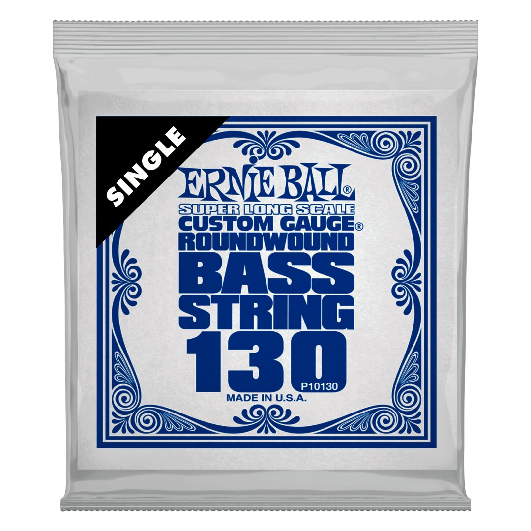 Ernie Ball .130 Super Long Scale Nickel Wound Electric Bass String Single