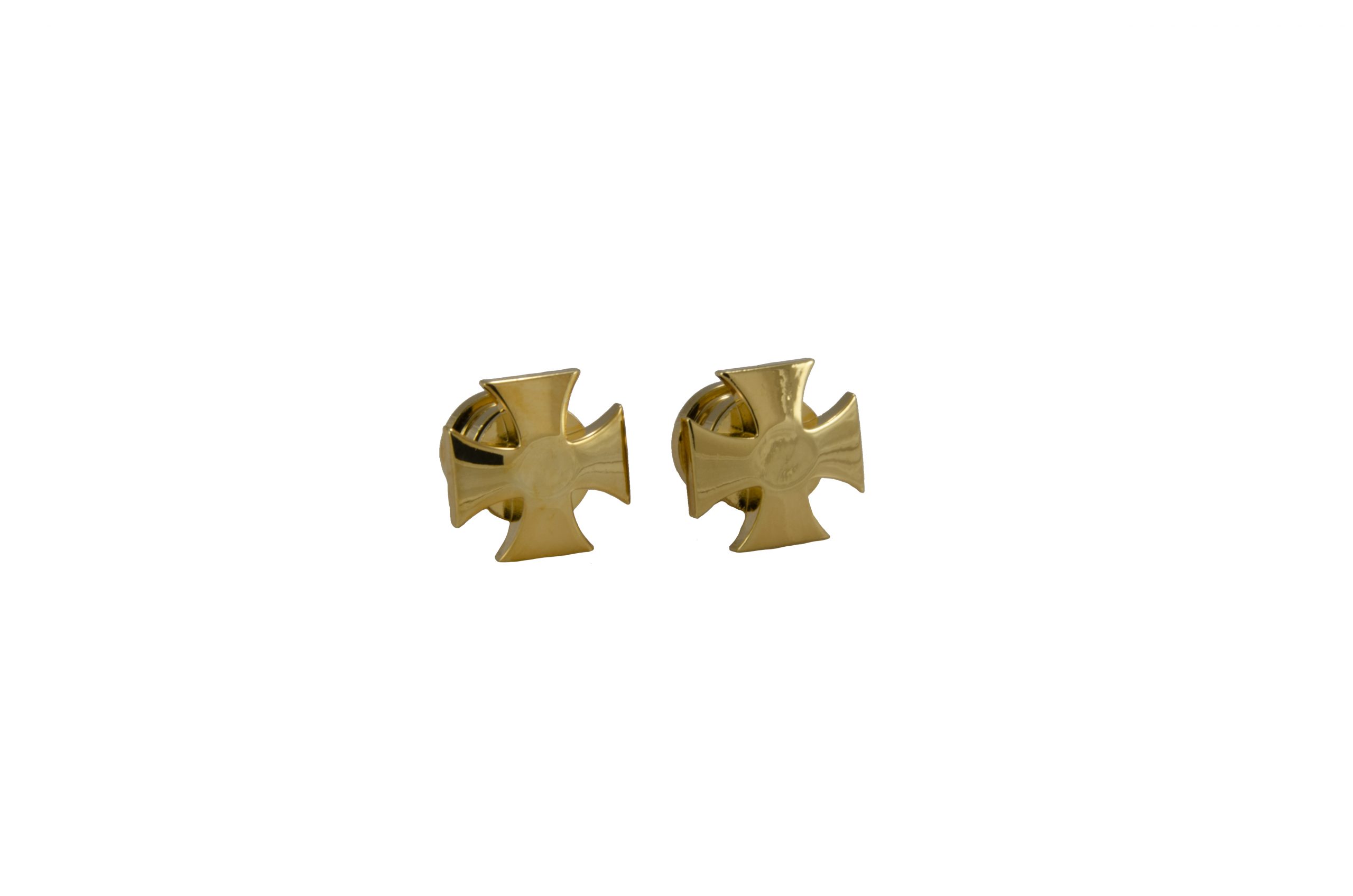 GROVER GROVER ARTIST STRAP BUTTON IRON CROSS GOLD