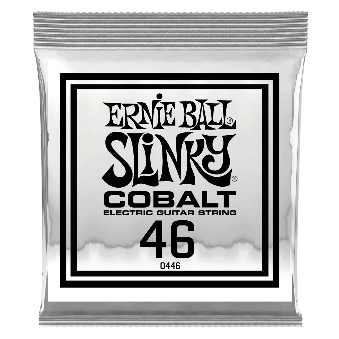 Ernie Ball .046 Cobalt Wound Electric Guitar Strings 6 Pack
