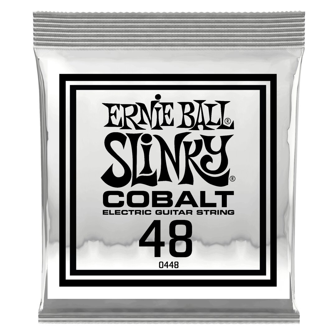 Ernie Ball .048 Cobalt Wound Electric Guitar Strings 6 Pack