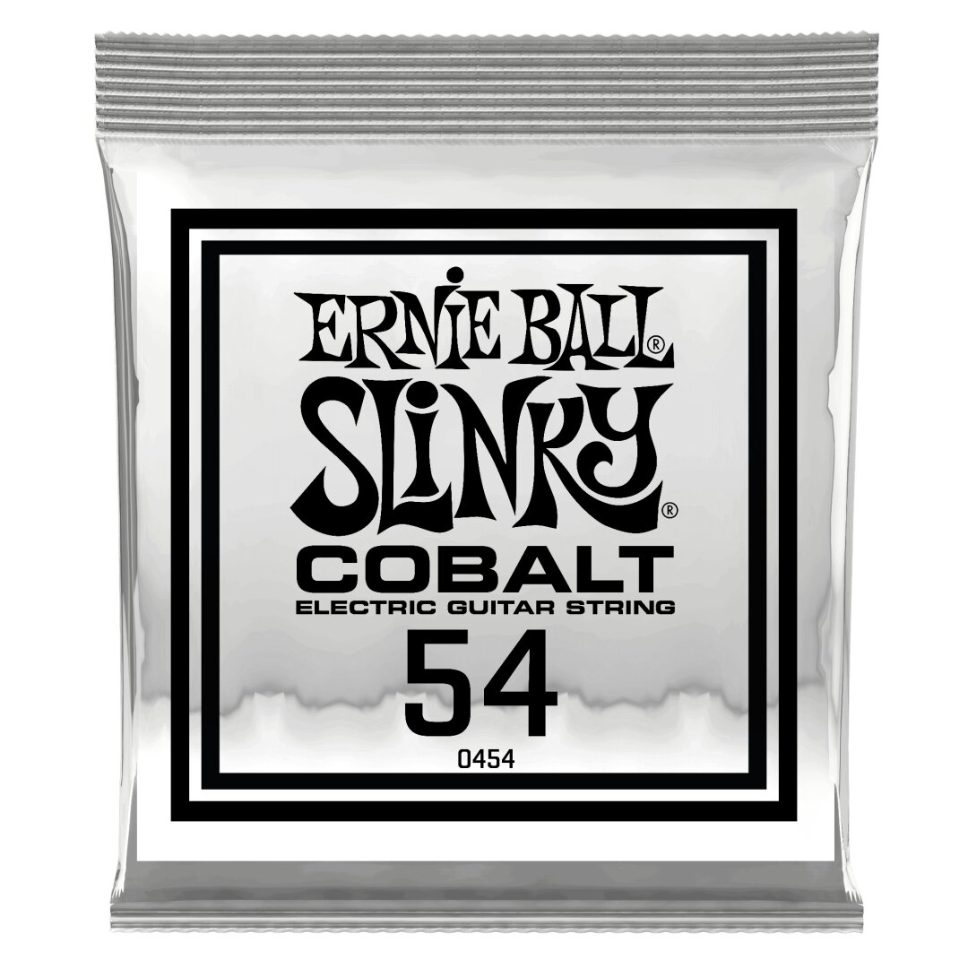 Ernie Ball .054 Cobalt Wound Electric Guitar Strings 6 Pack