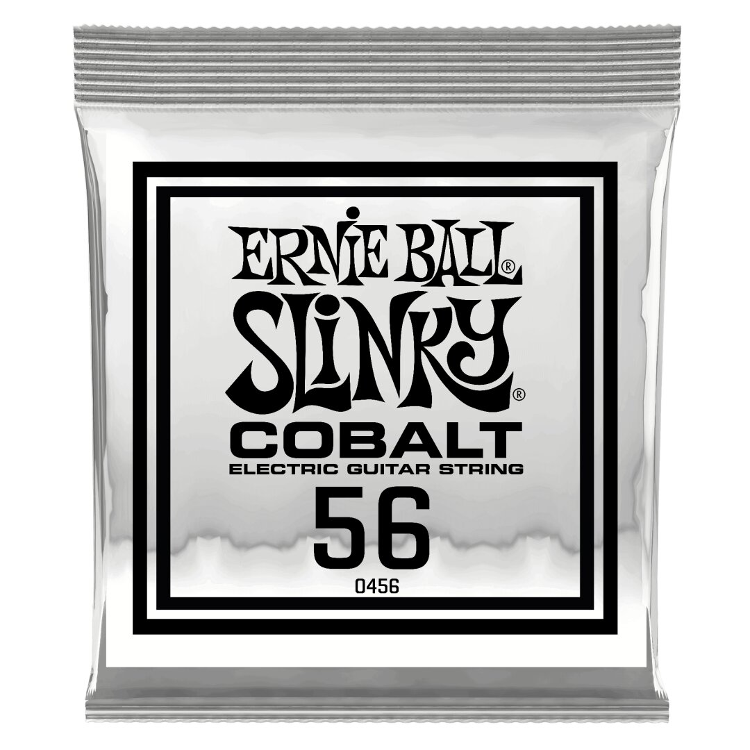 Ernie Ball .056 Cobalt Wound Electric Guitar Strings 6 Pack