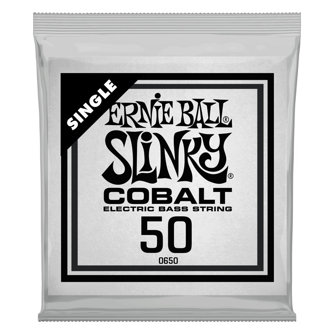 Ernie Ball .050 Cobalt Wound Electric Bass String Single