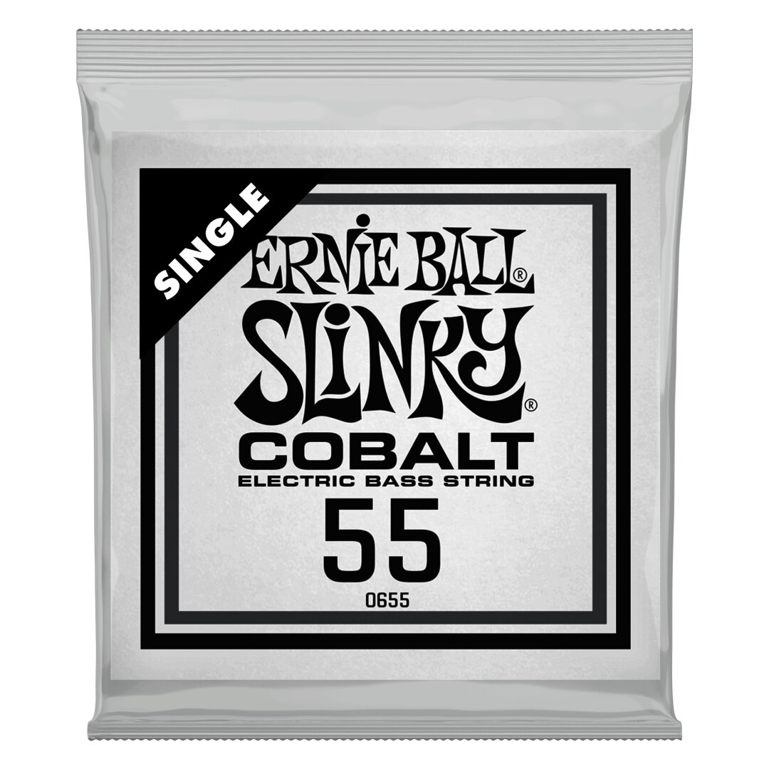 Ernie Ball .055 Cobalt Wound Electric Bass String Single