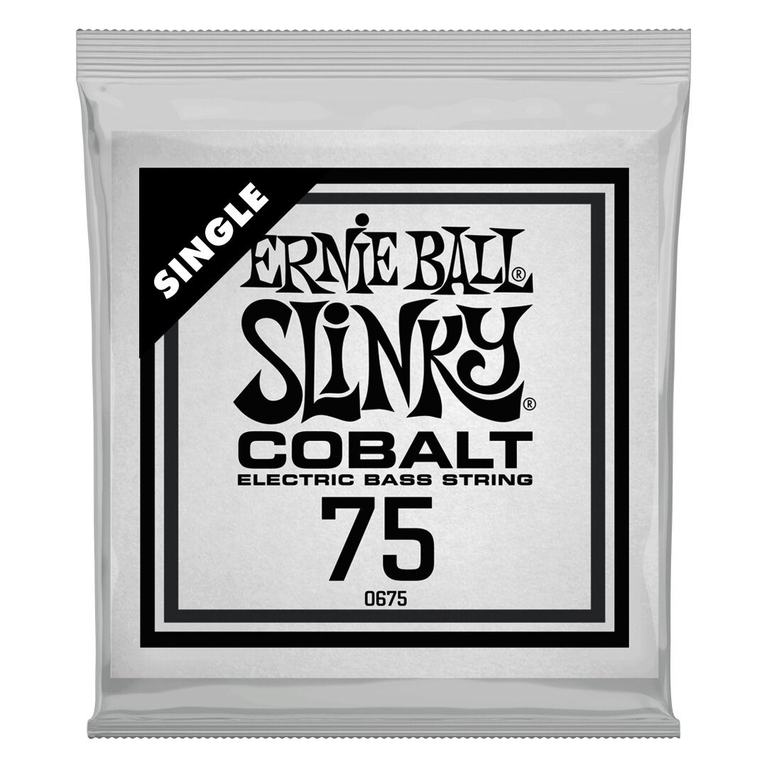 Ernie Ball .075 Cobalt Wound Electric Bass String Single