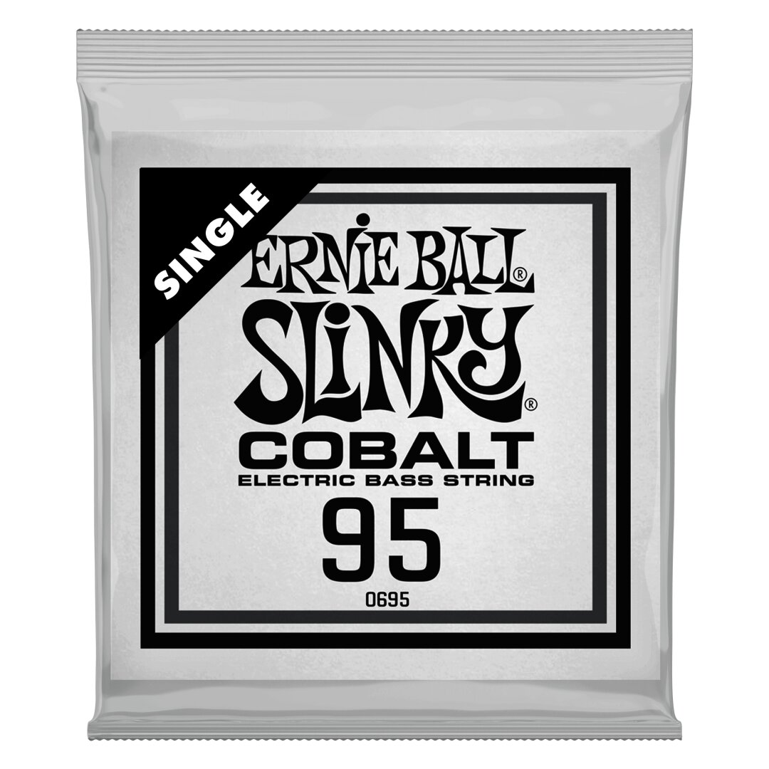 Ernie Ball .095 Cobalt Wound Electric Bass String Single