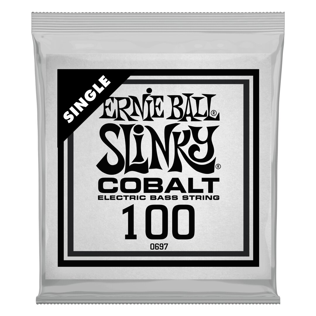 Ernie Ball .100 Cobalt Wound Electric Bass String Single