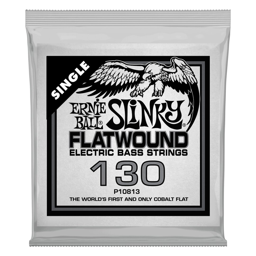 Ernie Ball .130 Slinky Flatwound Electric Bass String Single