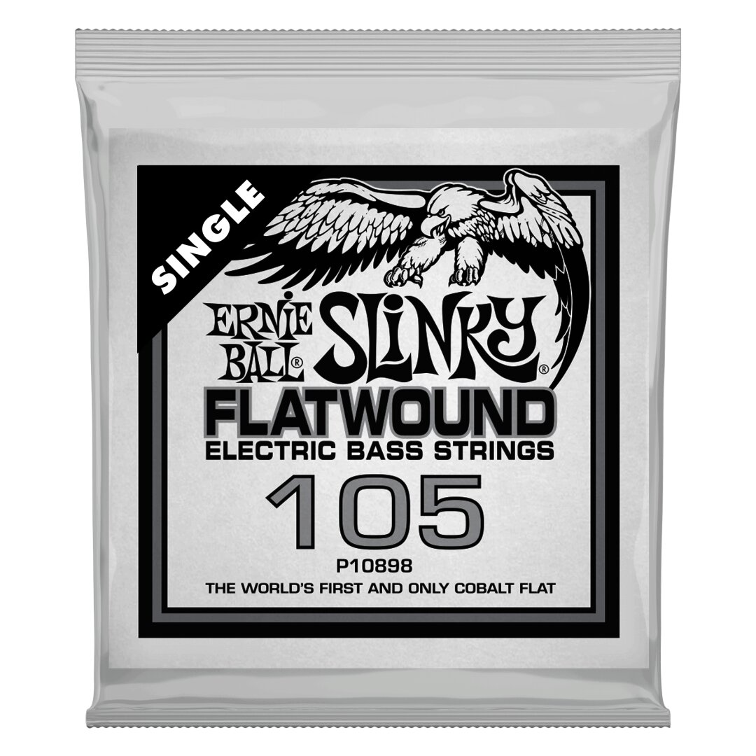 Ernie Ball .105 Slinky Flatwound Electric Bass String Single