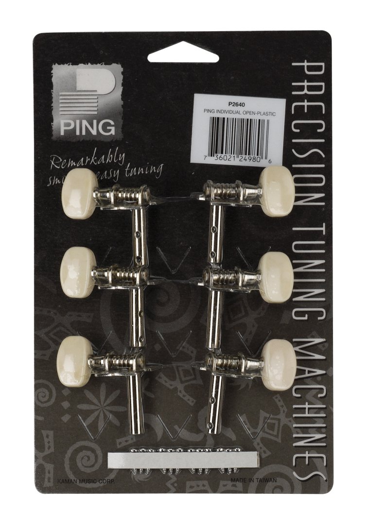 Ping Ping P2640 Economy Individual Machine Heads. 3 Bass 3 Treble