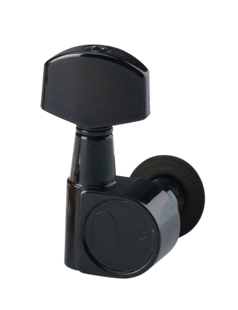 Ping Ping P2659 6-In-Line Screwless Mount Geared Machine Heads. 6-Left Blac