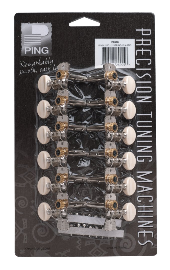 Ping Ping P2670 Economy (12 String) Plate. 6-In-Line (2 Set)