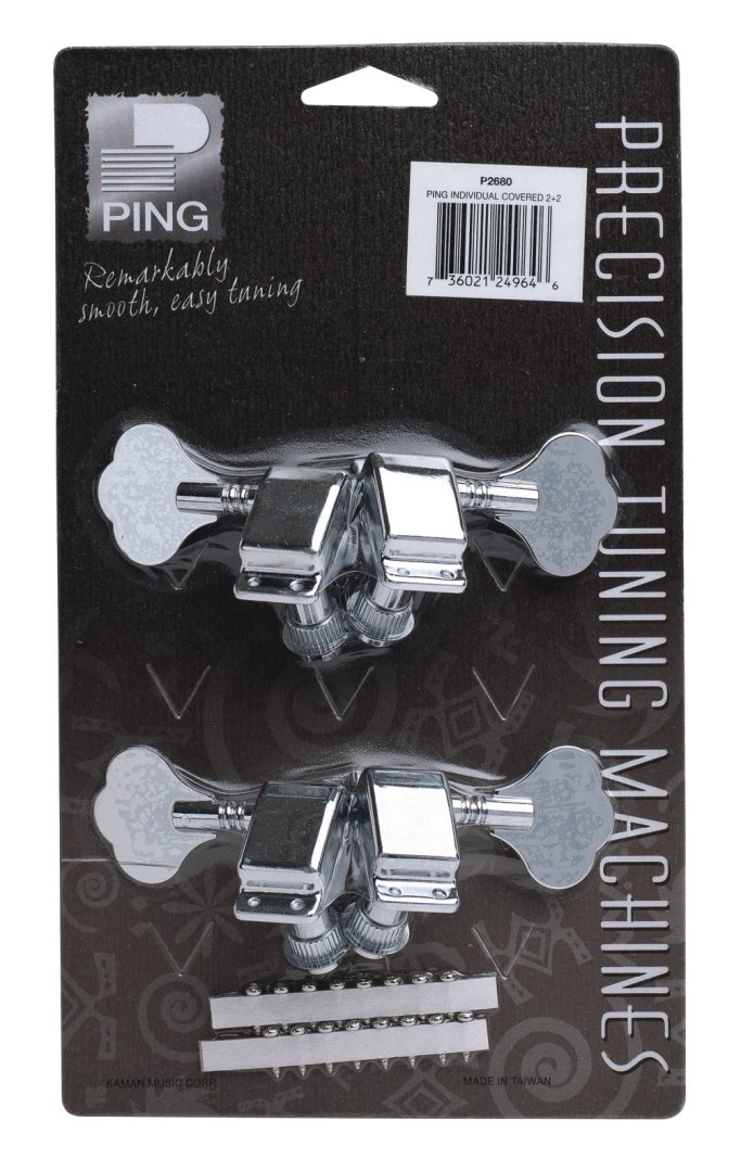 Ping Ping P2680 Ping Small Covered Bass Machine Heads. 2 Bass 2 Treble