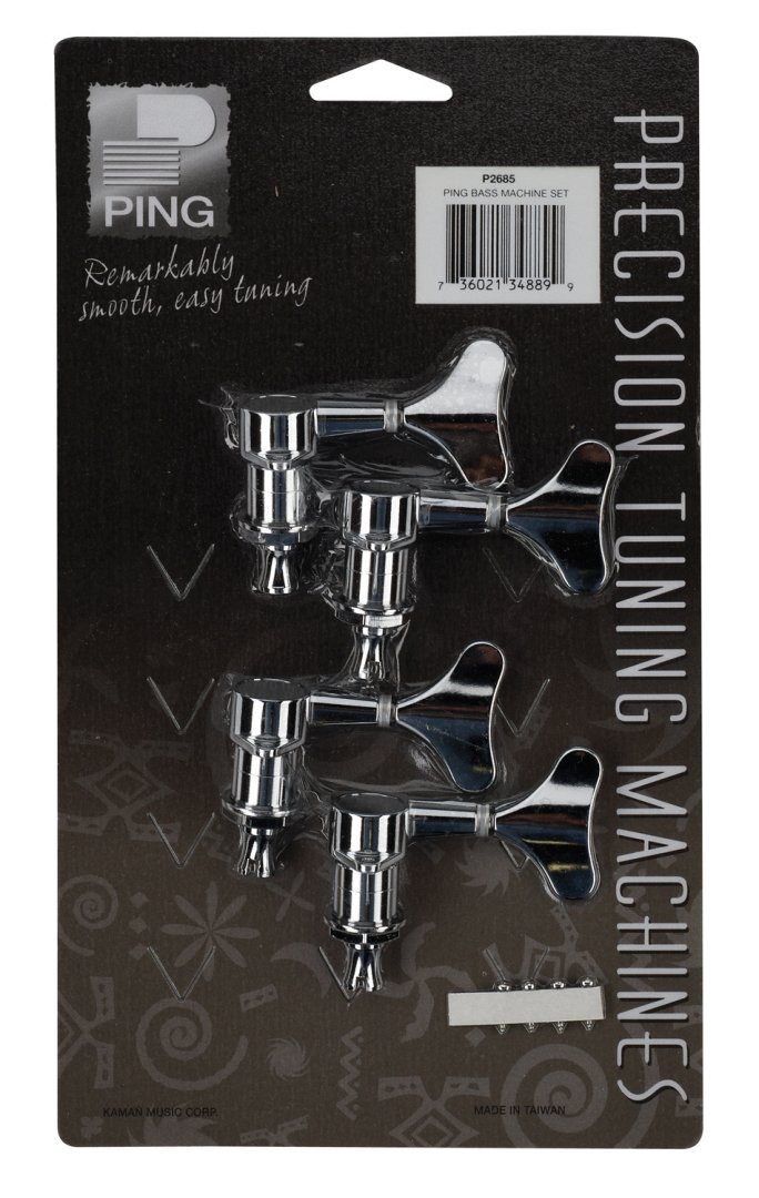 Ping Ping P2685 Ping Sealed Gear Style Machine Heads. Chrome